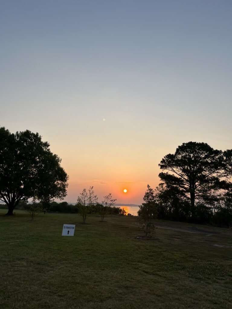 Sunrise over the Choptank River